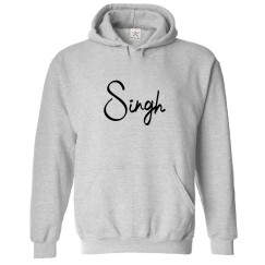 Singh Lion Of Punjab India Print Unisex Unisex Kids & Adult Pullover Hoodie